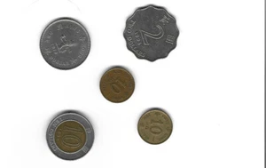 5 monete di Hong Kong buone condizioni - Imagen 1 de 2