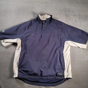 Ping Collection Short Sleeve Golf Windbreaker Blue White Mens Size Medium - Picture 1 of 11