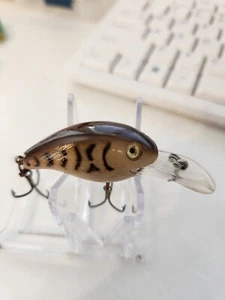 VINTAGE REBEL RATTLIN DEEP TEENY R CRANKBAIT FISHING LURE - Picture 1 of 7