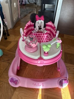 Disney Baby Minnie Mouse Música y Luces Caminante, Brillo Minnie Foto 1 de 3