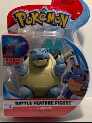 NUEVO S3 POKEMON BLASTOISE BATALLA CARACTERÍSTICA FIGURA ACCIÓN DE LUJO  Foto 1 de 2