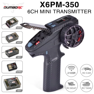 DUMBORC X6PM-350 2.4GHZ 6CH RC Transmitter & Receiver BL3F/X6FG/X6FP/X4FMG - Image 1 of 4