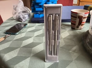 Ritter Pen And Ball Pen In Container - Picture 1 of 3