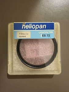 Heliopan 72mm ES 72 Fluorescent F-Day 2X Coated Glass Lens Filter - Daylight FLD - Picture 1 of 4