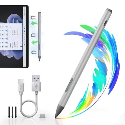 Surface Pen für Microsoft Surface Pro 11/10/9/X/8/7+/7/6/5/4/3USB-C Schnellla... - Bild 1 von 4