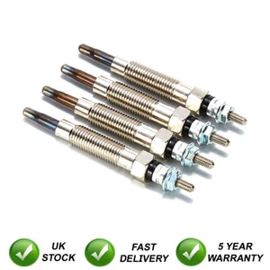 4X FOR MITSUBISHI SHOGUN PAJERO SPORT CHALLENGER 2.5 HEATER GLOW PLUGS GP73301 - Picture 1 of 2