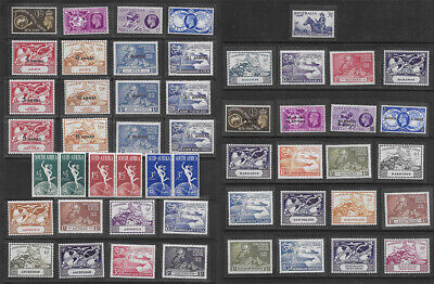 L9040 Uk Gb Commonwealth Stamps U.p.u. Kgvi 1949 Omnibus Mnh Full Set - Vf! • 708.68£