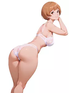 Adesivo Persona 4 Chie Satonaka Waifu 6" anime auto decalcomania resistente alle intemperie - Foto 1 di 1