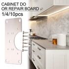 0 7mm Thick Stainless Steel Hinge Fixing Plate for Cabinet Door Repair