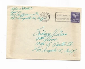 Europa Union / USA / 7 OCT 1950 LOS ANGELES CALIF. 14 MARSHALL PLAN PARTNERSHIP - Picture 1 of 2