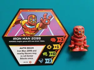 IRON MAN 2099 FIGURE Funko Marvel Battleworld Series 3 With Card - Picture 1 of 2