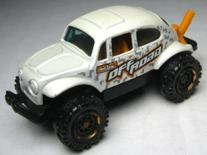 2012 MATCHBOX VOLKSWAGEN BEETLE MBX OFF ROAD WHITE 1:57 DIECAST 3" CAR - NICE - Picture 1 of 6