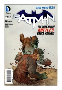 BATMAN 20, New 52, VF/NM (9.0), CAPULLO, DARK KNIGHT BATTLOES BRUCE WAYNE * - Picture 1 of 2