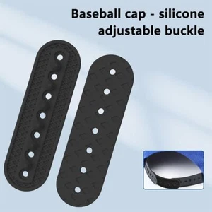 2Pcs Durable Reusable Cap Extender Baseball Cap Adjustable Straps for Women Men - Picture 1 of 6
