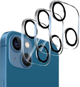 3 Pack Protector De Lente Camara Vidrio Templado Para iPhone 13 y iPhone 13 Mini - Picture 1 of 7