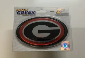 *G* UGA Hitch Plug Cover University of Geogia Football Bulldogs DAWG Fan - Picture 1 of 3