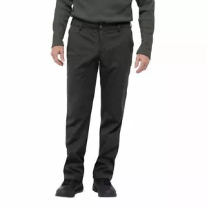 Pantalones de trabajo repelentes al agua forrados de microfleecha para hombre, grises, talla 38 x 30 - Imagen 1 de 5