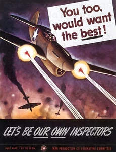 WW2 US Army Air Force Propaganda Poster Reproduction, WWII Air Corps Airborne - Picture 1 of 63