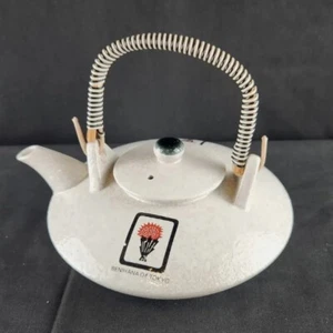 Vintage Benihana Of Tokyo Sake Teapot 3 Footed Stoneware Kettle Japan 7" #F6 - Picture 1 of 8