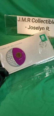 1981 stamp, Monaco 1979 10 Centimes Coin Stamp Cover FDC Coins All Nations - Image 1 of 4