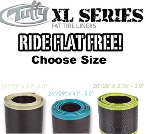 Mr Tuffy XL SERIES Fat Bike 26/ 29" 2.35-5.0" Tire Liners 2XL 3XL 4XL Stop Flats - Picture 1 of 6