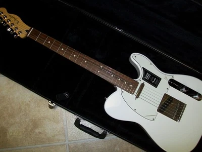 2021 Fender Player Telecaster Polar White with Hardshell Case - Image 1 of 4