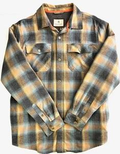 Legendary Whitetails Jacket Men's Size L Plaid Flannel Thermal Lined Outerwear - Picture 1 of 7