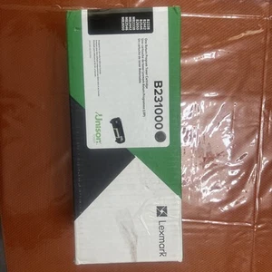 Lexmark B231000 Toner 3000 Page-Yield Black Cartridge Cart Unison - Photo 1/6