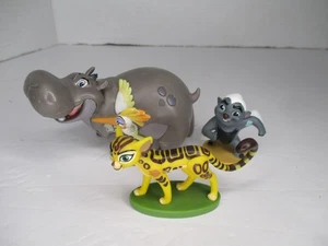 Disney Lion Guard Spielset Fuli Bunga und Beshte Nilpferd mit Ono Lot 3 Figuren - Bild 1 von 11
