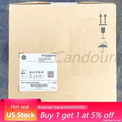 20F11ND040JA0NNNNN PowerFlex 753 VFD 30HP SER A 480VAC Fast Ship - Image 1 of 3