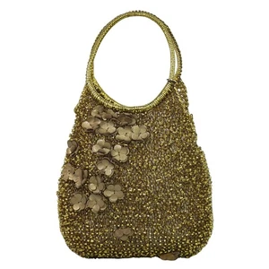 ANTEPRIMA Flower Wire Bag Vinyl Handbag Gold made in China - Picture 1 of 15