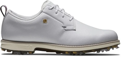 Tênis de golfe FootJoy feminino Dryjoys Premiere Series cipreste - Branco/ouro 99087 MED - Imagem 1 de 4