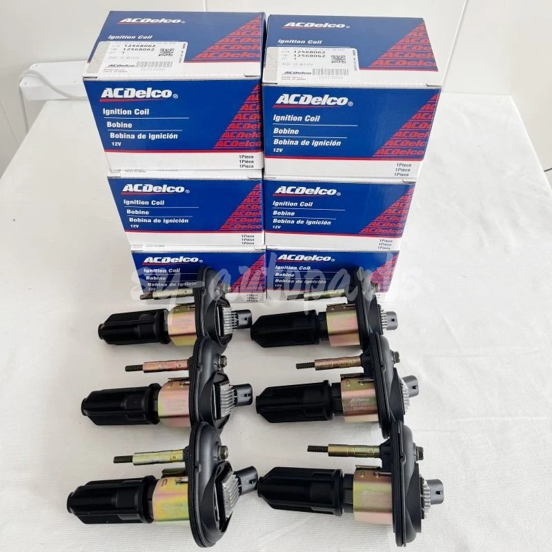 New 6pcs IGNITION COIL for GM ACDELCO Chevy Trailblazer GMC Canyon 12568062 OEM - Image 1 of 4