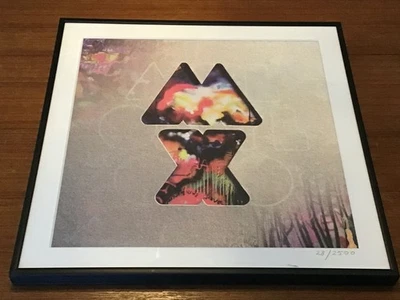 Coldplay Mylo Xyloto Edición Limitada Impresión Lenticular #28/2500 Enmarcada Foto 1 de 4