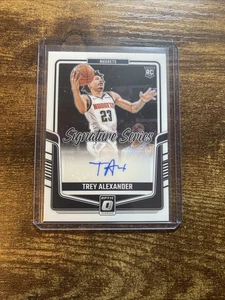 2024-25 Donruss #SS-ALX Trey Alexander Signature Series - Picture 1 of 2