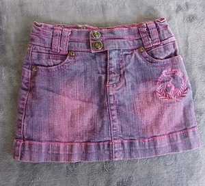Baby Phat Little Girl's Skit / Denim & Branded Size 5 - Picture 1 of 5