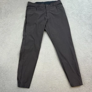 Pantalones de chándal BYLT Everyday para hombre 33 calce ajustado negros elásticos rendimiento activo - Imagen 1 de 8
