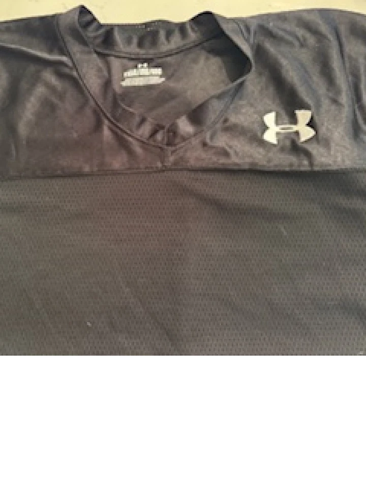 Youth Under Armour Football Practice Jersey, Extra Large Black - Image 1 of 1