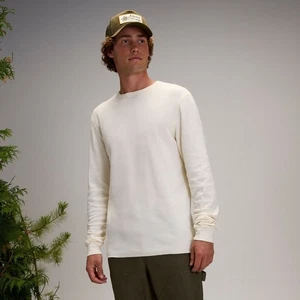 Alpine Design Men's Long Sleeve Shirt, Medium, Off White NWT - Picture 1 of 1