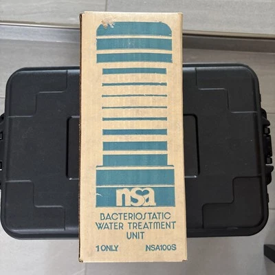 NSA Bacteriostatic Water Treatment Filter Unit Model NSA100S Open Box NOS - Image 1 of 4