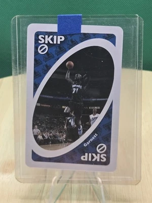 2006 UNO Blue Skip Card Kevin Garnett Mattel Sabado Toys NBA Western Conference - Image 1 of 2
