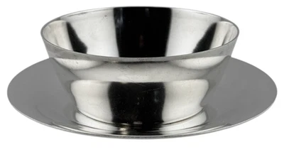 Cuenco y plato de plata esterlina S. Kirk & Son #217 Foto 1 de 4