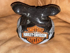 Vintage Harley Davidson Sparschwein Eagle Live To Ride, Ride To Live Keramik - Bild 1 von 10