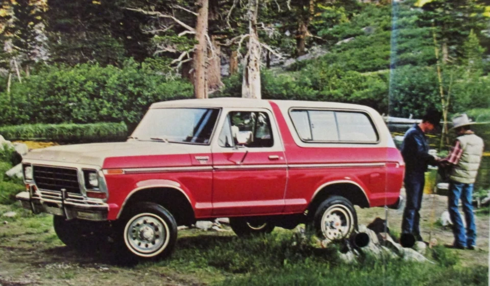 Ford Bronco 1979 Sales Brochure Literature Catalog FDT7913 Pioneer Dealership WI - Image 1 of 4