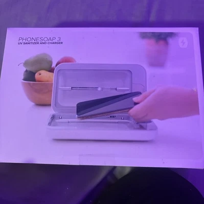 PhoneSoap 3 UV desinfetante para celular e caixa carregador de celular universal duplo - Imagem 1 de 2