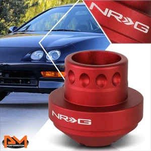 Adaptador de buje corto de aluminio NRG-SRK-RL110H-RD para 92-95 Honda Civic/92-96 Prelude - Imagen 1 de 5