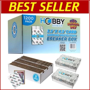 Ultimate Defense 1200 Card Shipping Protectors - Vibrant and Reliable Solutions - Picture 1 of 8