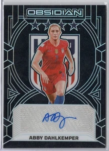 2024-25 OBSIDIAN ABBY DAHLKEMPER CLASS OF 2019 ELECTRIC ETCH AUTO /199 SP USWNT - Picture 1 of 2
