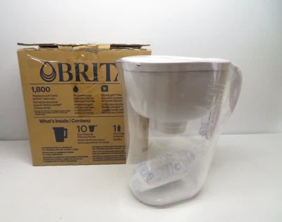 NEW! Brita Everyday Water Filter Pitcher, Removes 99% of Lead 10 Cup * - Image 1 of 4