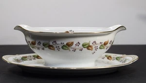 Sauciere mit angesetztem Unterteller Noritake Cordova - Bild 1 von 4